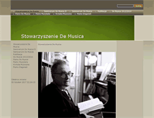 Tablet Screenshot of demusica.pl